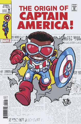 Captain America: Symbol of Truth #9 (LGY #744) - Marvel -  Skottie Young Variant