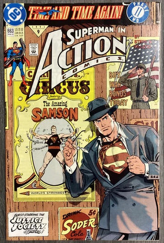 Action Comics #663 - #672 (10x Comics RUN) - DC Comics - 1991