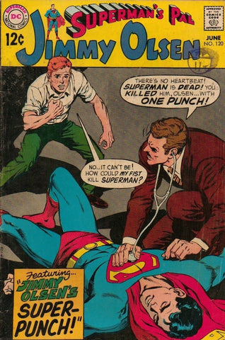 Superman's Pal Jimmy Olsen #120 - DC Comics - 1969