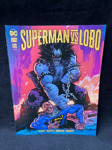 Superman vs Lobo #3 - DC Black Label - 2021 - Cover B