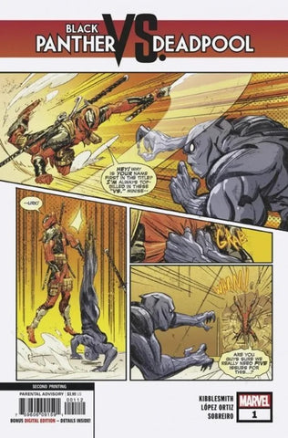Black Panther Vs. Deadpool #1 - Marvel Comics - 2019 - 2nd Printing