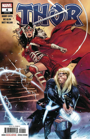 Thor #4 (LGY #730) - Marvel Comics - 2020 - 1st Cameo Black Winter