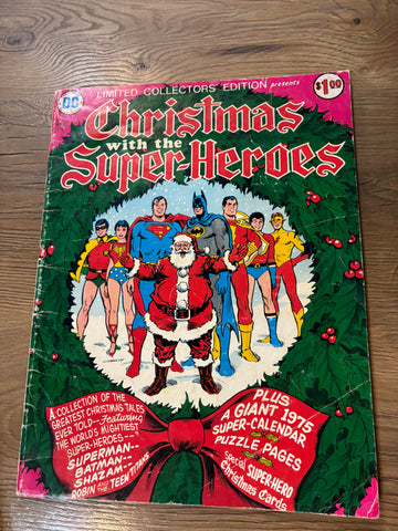 DC Limited Collectors Edition Christmas with the Super-Heroes C-34 Comic 1975