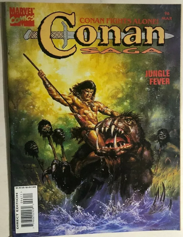 Conan Saga #96 - Marvel Magazines - 1995