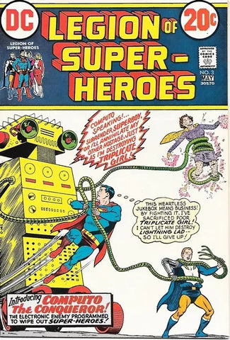Legion Of Super-Heroes #3 - DC Comics - 1973