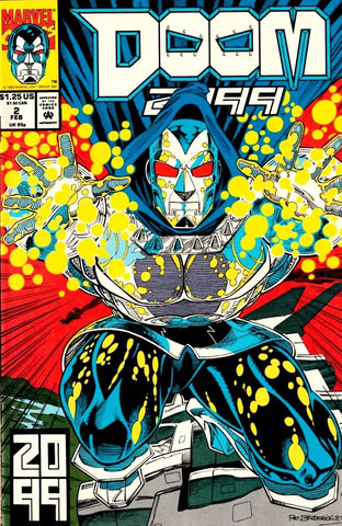 Doom 2099 A.D. #2 - Marvel Comics - 1993