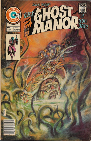 Ghost Manor #27 - Charlton Comics - 1975