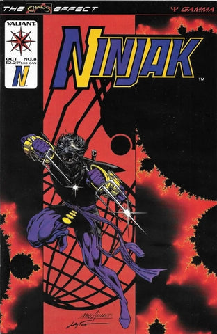 Ninjak #8 - Valiant - 1994