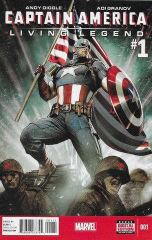 Captain America: Living Legend #1 - Marvel Comics - 2013