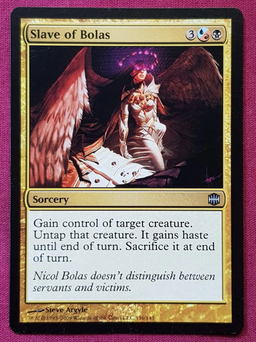 "Slave Of Bolas" - Magic The Gathering Card - Alara Reborn