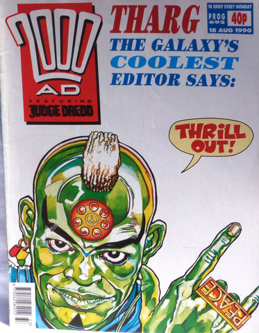 2000 AD Comic #692 - 700 (9x Comics RUN) - British Comic - 1990