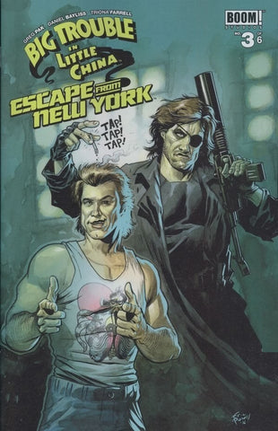 Big Trouble / Escape From New York #3 - Boom! - 2016 - Variant Cover