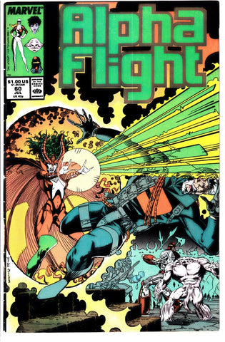 Alpha Flight #60 - Marvel Comics - 1988