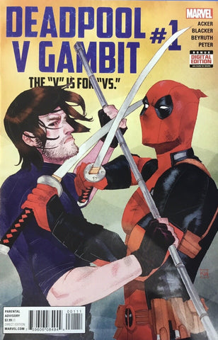 Deadpool v Gambit #1 - Marvel Comics - 2016