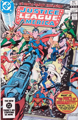 Justice League America #218  - DC Comics - 1983