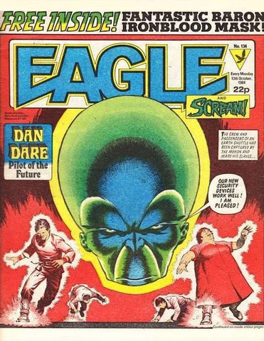 Eagle and Scream #134 - IPC / British Comics - 1984 - No Mask