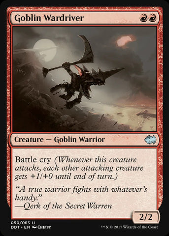 "Goblin Wardriver" - Magic The Gathering - DDT