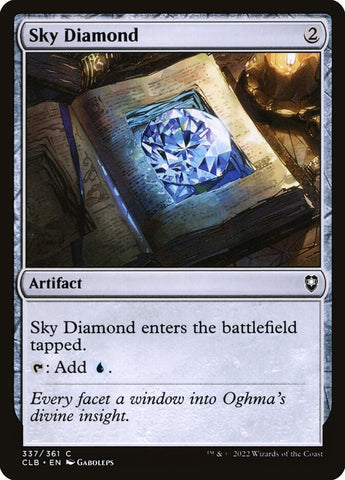 "Sky Diamond" - Magic The Gathering Card - CLB