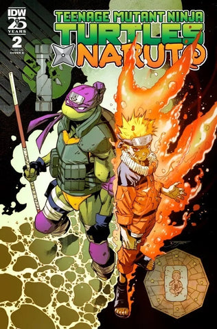 Teenage Mutant Ninja Turtles X Naruto #2 - IDW - 2025