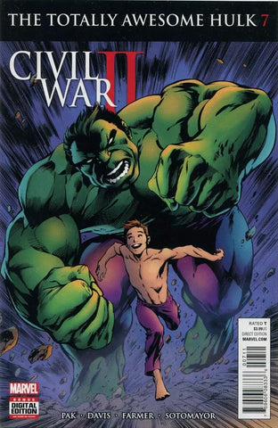 Totally Awesome Hulk #7 - Marvel Comics - 2016 - Civil War II