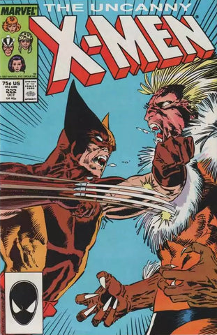 Uncanny X-Men #222 - Marvel Comics - 1987