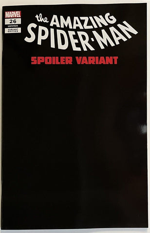 Amazing Spider-Man #26 - Marvel Comics - 2023 - Spoiler Cover Gary Frank Variant