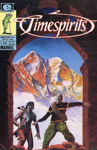 Timespirits #8 - Epic Comics - 1986