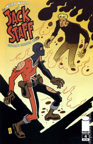 The Weird World Of Jack Staff #4 - Image Comics - 2010