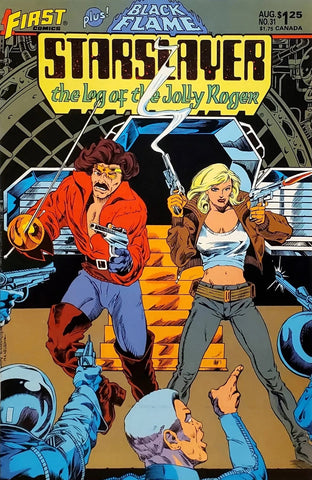 Starslayer: Log of the Jolly Roger #31 - First Comics - 1985