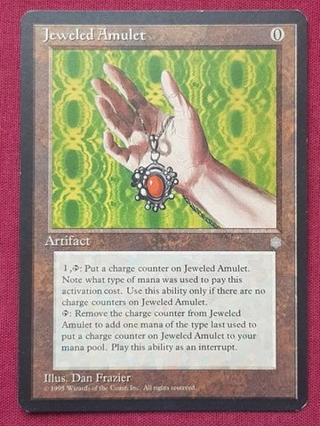 "Jeweled Amulet" - Magic The Gathering Card - Ice Age