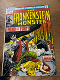 Frankenstein #7 - Marvel Comics - 1973