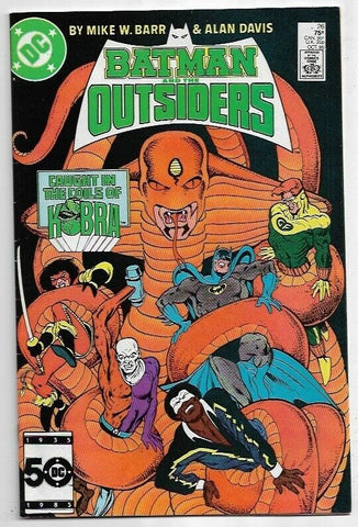 Batman and the Outsiders #26 - DC Comics - 1985