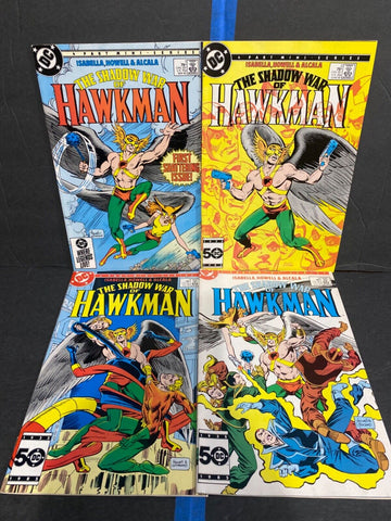 Shadow War of Hawkman #1 2 3 4 (SET) - DC Comics - 1985