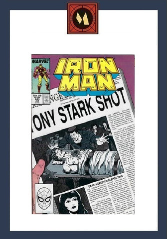 Iron Man #243 - Marvel Comics - 1989