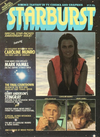 Starburst Magazine #24, #26, #27 and #32 - Marvel Comics/British - 1980/81