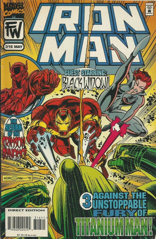 Iron Man #316 - Marvel Comics - 1995