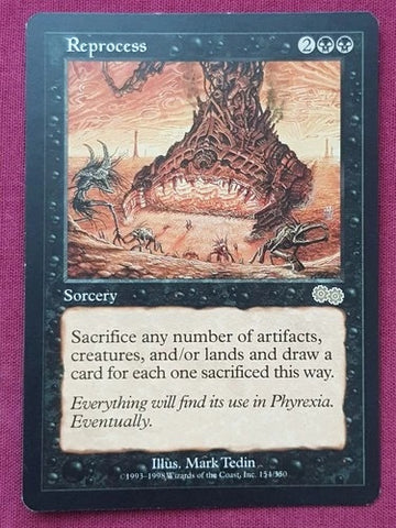 "Reprocess" - Magic The Gathering Card - Urza's Saga