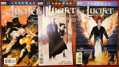 Sandman Presents Lucifer: Morningstar Option #1-3 - DC/Vertigo - 1999