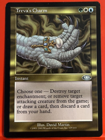 "Treva's Charm" - Magic The Gathering Card - Planeshift