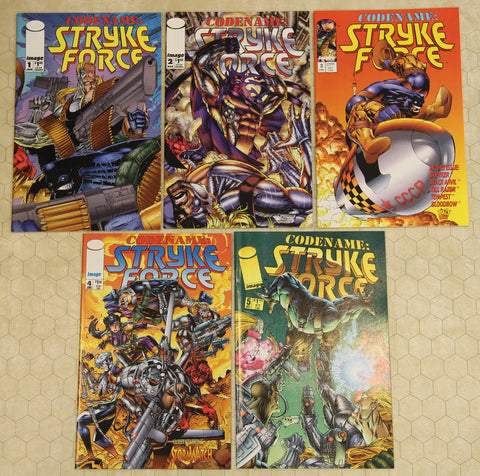 Codename: Strykeforce #1 - #5 - Image Comics - 1994