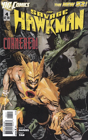 Savage Hawkman #4 - DC Comics - 2012
