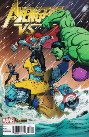 Avengers Vs #1 - Marvel Comics - 2015 - Ron Lim Variant Cover