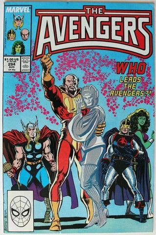 The Avengers #294 - Marvel Comics - 1988