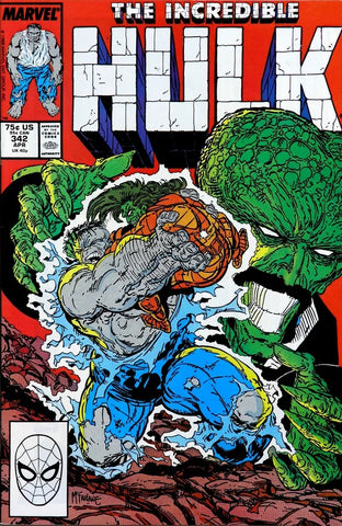 Incredible Hulk #342 - Marvel Comics - 1987