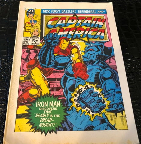 Captain America #16 - #20 (5x Comics RUN) - Marvel/British - 1981