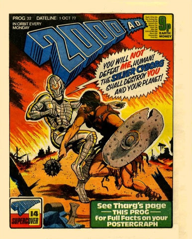 2000AD Comic - Prog #32 - 1st Oct 1977