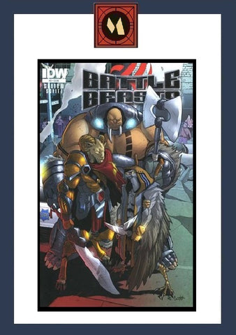 Battle Beasts #2 - IDW Comics - 2012