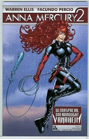 Anna Mercury 2 #1 - Avatar Press - 2009 - San Diego Cover