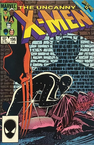 Uncanny X-Men #196 - Marvel Comics - 1985