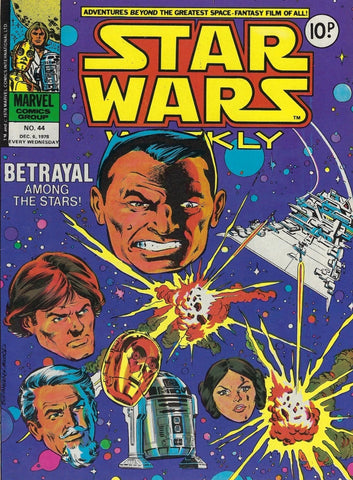 Star Wars Weekly #44 - Marvel/British - 1978